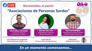 Panel "Asociaciones de Personas Sordas"