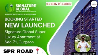 Signature Global Titanium New Launch Sector-71 Gurgaon #sprroad #gurgaonrealestate #signatureglobal