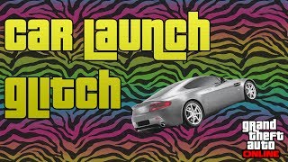 GTA 5 Online Car Launch Glitch (GTA 5 Glitches)