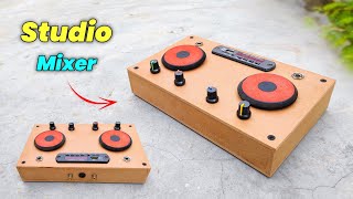 dj mixer kaise banaye dj crossover kaise banaye amplifier mixer kaise banaye dj mixer