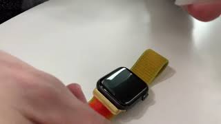 Как наклеить защитную пленку на apple watch