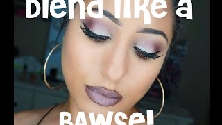 How To BLEND Eyeshadow Like A BAWSE