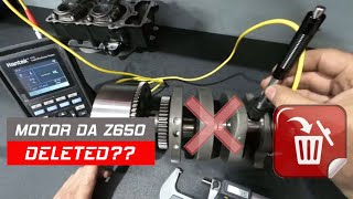 MP - Motor da Z650 deletado com sucesso? Quais as causas para um motor tão novo dar isso?