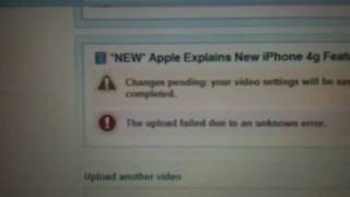 WTF Apple!!  WTF Youtube!!