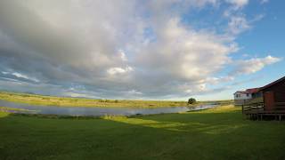 Sunset - Ytri-Ranga river - Iceland