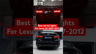 Are led tail lights worth it? | modified cars #modifiedcars #lexuses #shorts #lexus