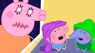 Zombie Apocalypse, Zombie Mother Pig Outside the Window🧟 ♀️ | Peppa Pig Funny Cartoon