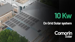 10 kW Solar Power System in Kerala (On-Grid with KSEB Net Meter)