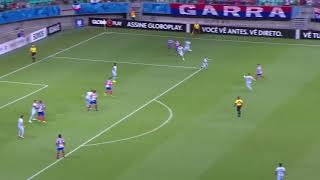 Bahia 1X0 Grêmio pelo o brasileirão.