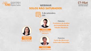 Webinar: Solos não saturados