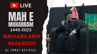 DAY - 8  MAJALIS  | MAULANA ABID RAZA RIZVI | MUHARRAM  1445-2023