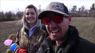 Gender Reveal Crossbow Trick Shot