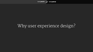 So you want to improve the experience of your users?