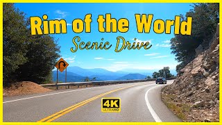 Driving Rim Of The World Scenic Byway - California State Route 18 - Scenic  [4K UHD 60 fps]