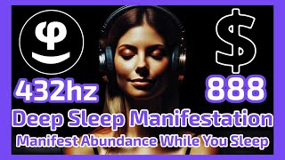 Unlock Abundance in Deep Sleep: 432hz Meditation Music with Angel Number 888