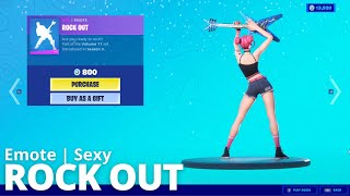 Fortnite EMOTE Thicc Hot ROCK OUT Solo Guitar Carry High Waist (Emotes | Surf Witch)