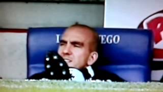 Paolo Di Canio vs Ljajic [Delio Rossi Uomo Vero] 03-05-2012