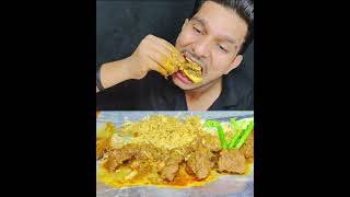 Spicy🥵 mutton curry rice eating show  #asmr #mukbang #bigbitemukbang