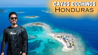 Mi PRIMERA vez en este Lugar ¡NO ME QUIERO IR! - Cayos Cochinos 🇭🇳😍☀️