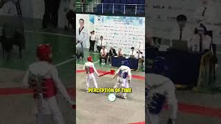 Taekwondo Kick in Slowed Time #BINK