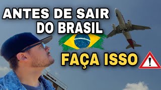 NÃO SAIA DO BRASIL SEM ANTES FAZER ISSO 🇧🇷✈️🇺🇸