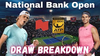 National Bank Open in Toronto - 2021 Men’s Draw Breakdown | Players to Watch | Favourites & Sleepers