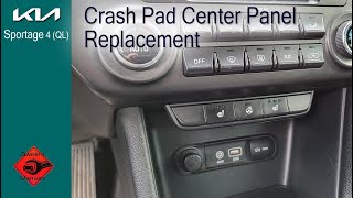 Kia Sportage QL - Crash Pad Center Panel Replacement