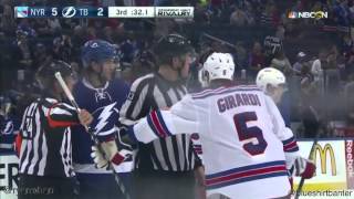 Rangers at Lightning - 12/30/15 - Rick Nash empty net goal