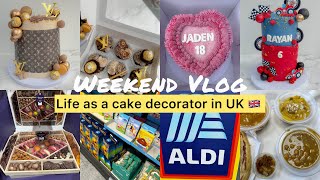 Weekend Vlog | Cakes Start to finish 🎂!! How I make Cakes that look so easy and taste Yummy !!