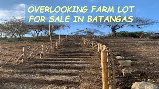 #60 HOLD - OVERLOOKING FARM LOT for Sale in Batangas Philippines