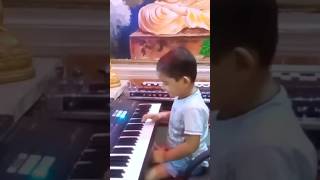 Sargam littel boy Music Shorts Video | piano bajaye | banjo kaise sikhe | #short #shortvideo #banjo