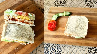 Chicken BBQ Club Sandwich | BBQ Club Sandwich Recipe | Khana Aur Sajana With Attiqa