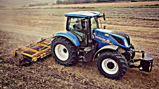 🇵🇱Testy nowego NEW HOLLAND'A T7.215S⭐Talerzowanie 2023⛔ Gr Czata