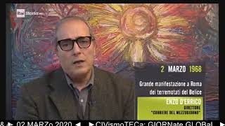 §.2/** comMENTo RAI Storia acCADde oggi: 02 marzo 2020-1968 terremotati del Belice a Roma