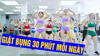 GIẬT BỤNG 30 PHÚT MỖI NGÀY VỚI BÀI TẬP AEROBIC TẠI NHÀ | BẢO NGỌC AEROBIC