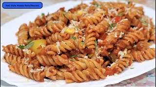 Desi Pasta - Indian Style Pasta Recipe | Spicy Masala Pasta | Masala Macaroni | Easy Pasta Recipe