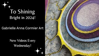 Creating Abstract Art Using an Intuitive Painting Process | Watercolors and Mixed Media | 2024 - 1