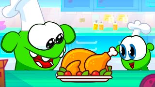 Om Nom Stories 💚 Thanksgiving l Cartoon For Kids Super ToonsTV