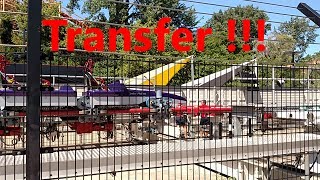 Top Thrill Dragster Transfer, Breakdown, and Test Launches