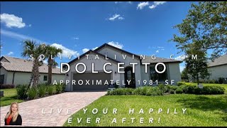 Dolcetto Floorplan - Solivita Living - New Construction -  Approximately 1981 Sq Ft