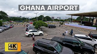 Touring Kotoka International Airport | 4K Walking Tour