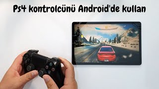 Sony Ps4 kontrolcünü Android'de kullan...