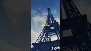 TORRE EIFFEL E SUAS CURIOSIDADES IMPRESSIONANTES #shorts #paris #france #viagem #curiosidades