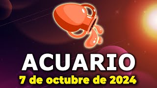 🤑𝐋𝐋𝐄𝐆𝐀 𝐔𝐍𝐀 𝐆𝐑𝐀𝐍 𝐄𝐓𝐀𝐏𝐀💌 Acuario♒Horoscopo de hoy 7 de octubre de 2024 |Tarot