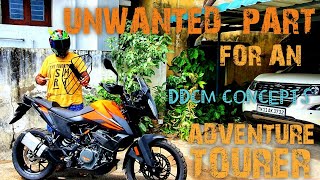 KTM 390 ADVENTURE l MOST UN NEEDED THING l WEIGHT REDUCTION UGLIEST PART OF THE KTM 390 ADVENTURE