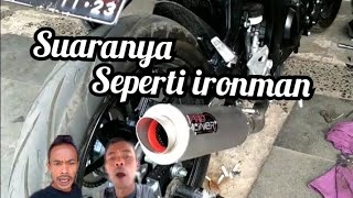 #Proliner #TR1R #short #gsx150r                                    Knalpot Proliner TR1R di Gsx 150r