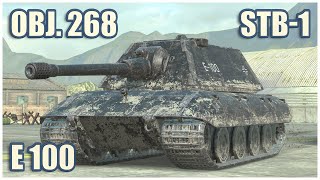 STB-1, Object 268 & E 100 • Raseiniai Heroes WoT Blitz