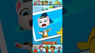 Talking Tom Gold Run Funny Fails Part 4🤣 Funny Tom #shorts #tomgoldrun