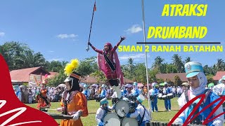 Atraksi Drumband SMAN 2 Ranah Batahan #17agustus2022