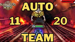 Boss Rush Week 5 Auto Team 11 - 20 [Summoners War]